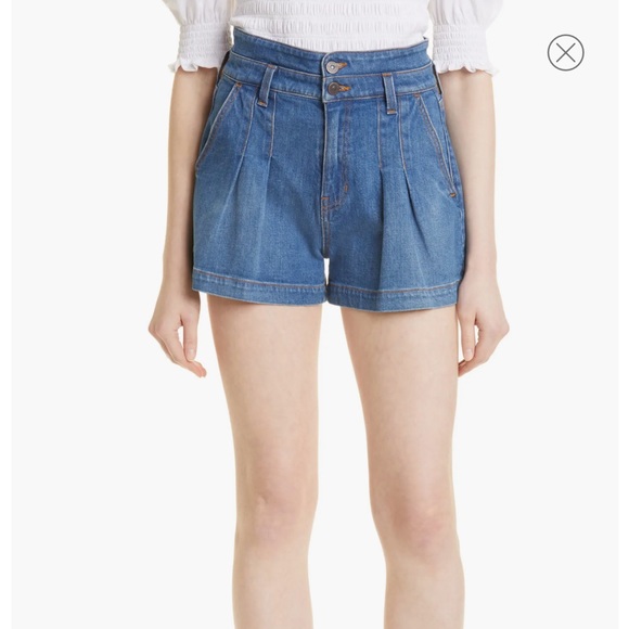 Veronica Beard Jaylen Denim Shorts NWT - Picture 4 of 6